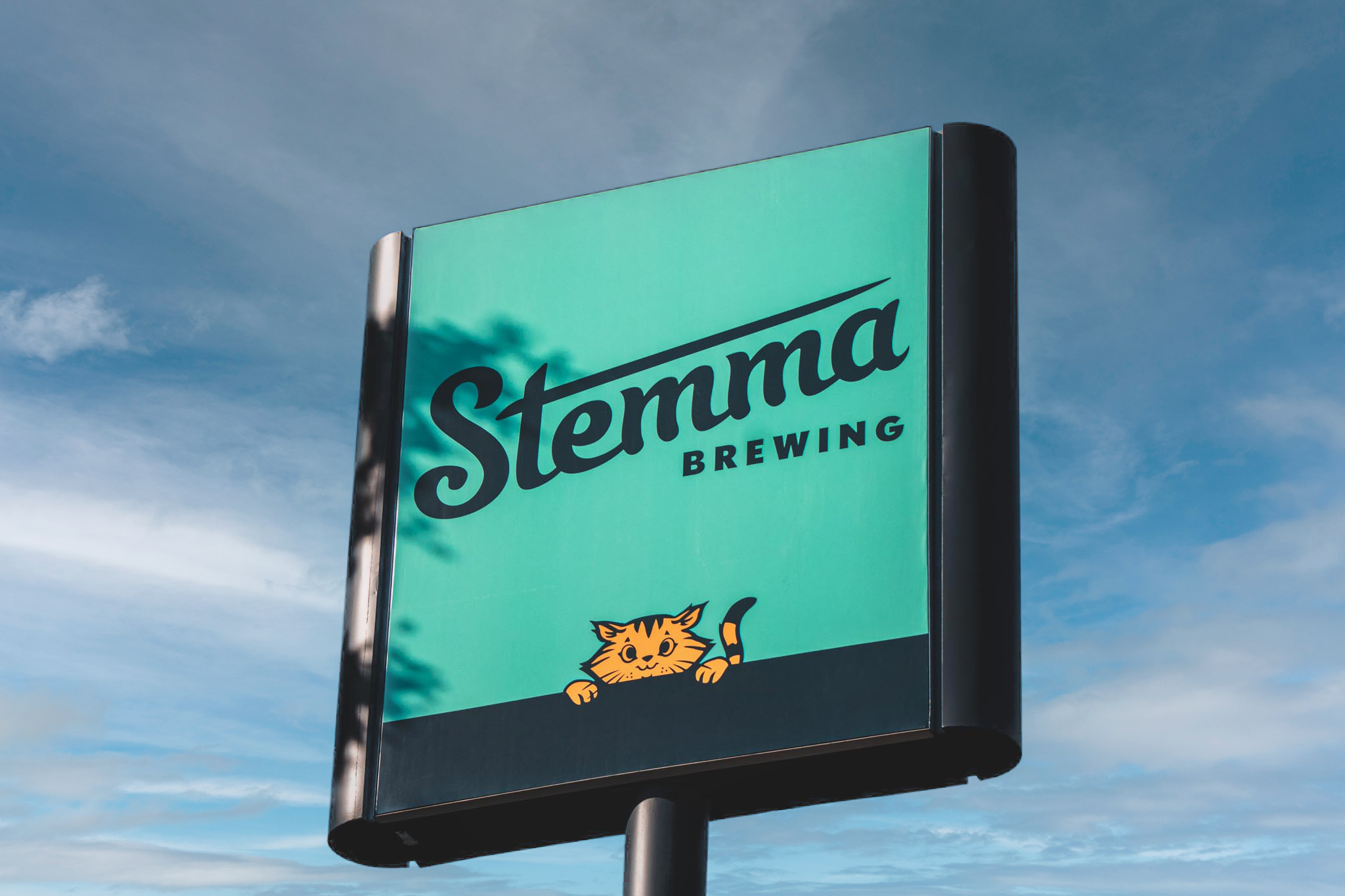 Stemma Brewing Pylon Sign