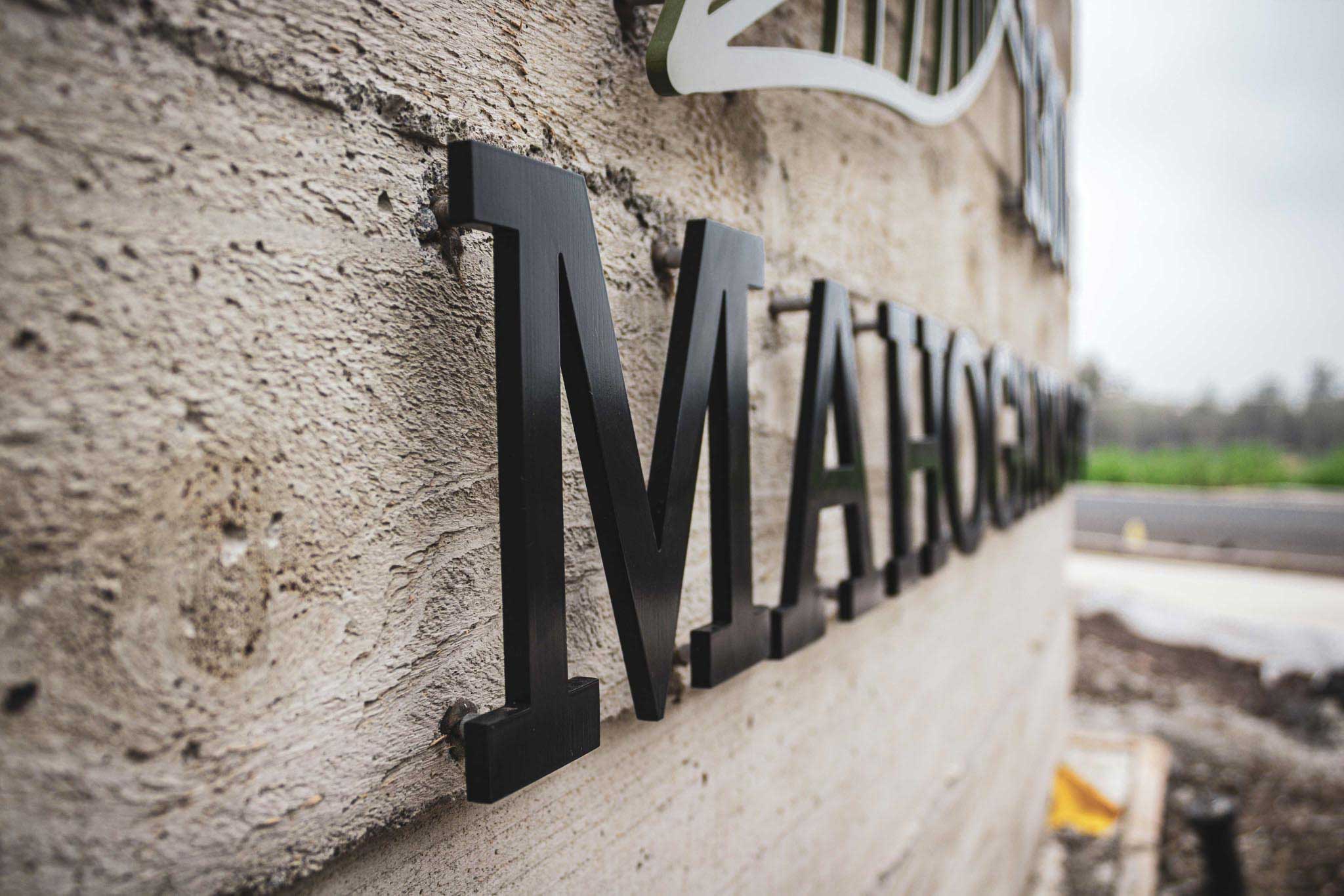development-mahogany-manor-dimensional-letters-closeup