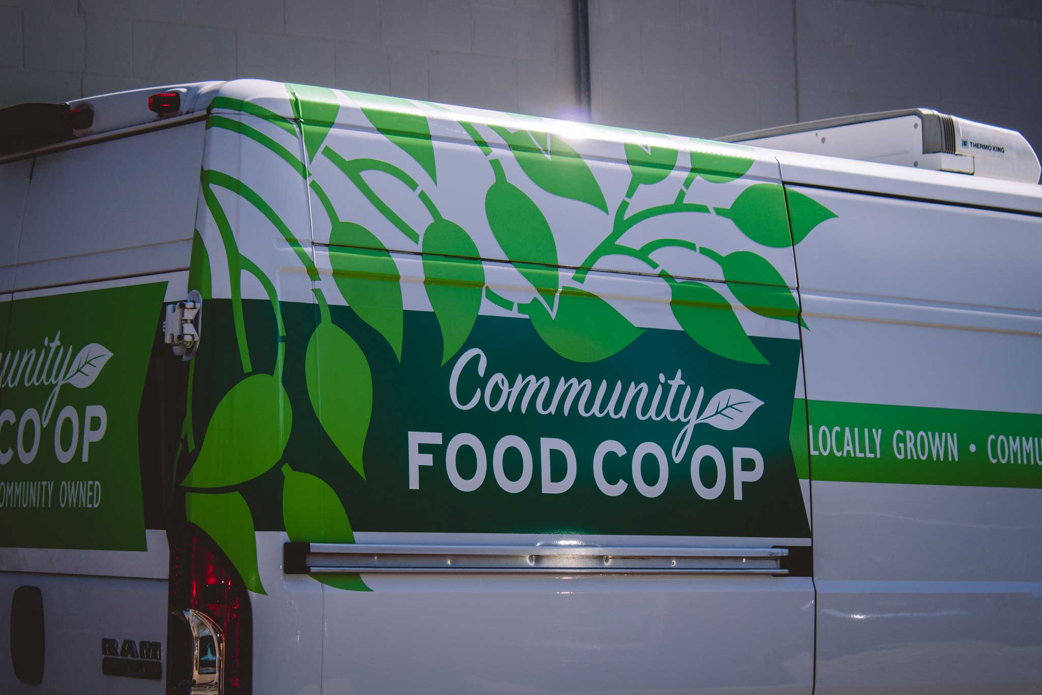 grocery-community-food-co-op-vehicle-wrap-graphics-closeup