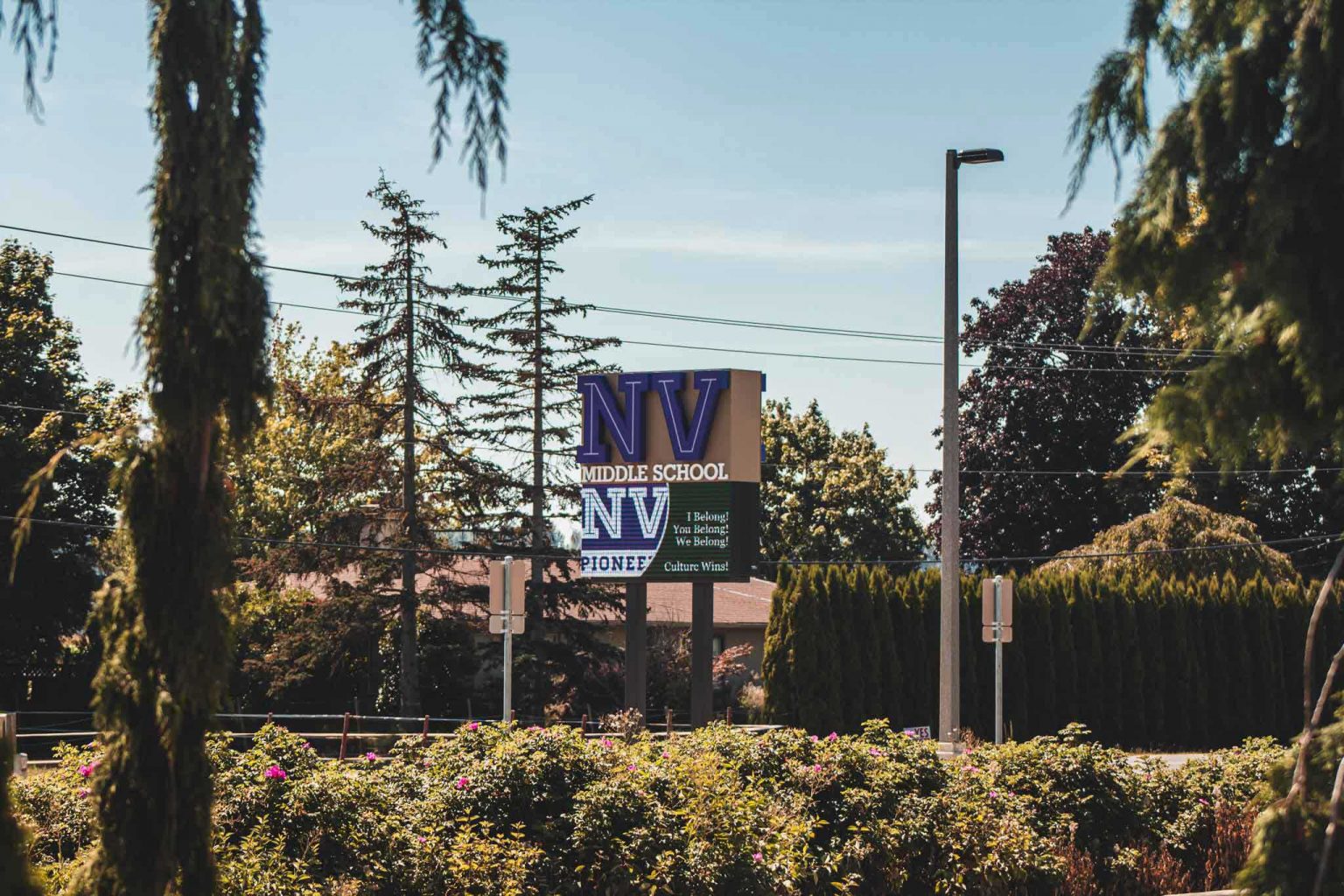 Nooksack Valley Middle School Signs Plus