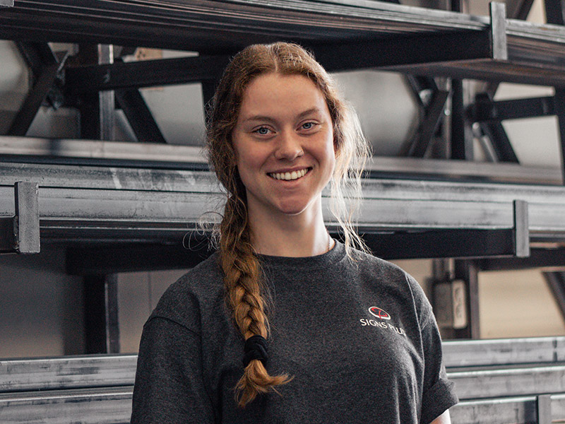 Mikayla townsend Signs Plus Fabricator